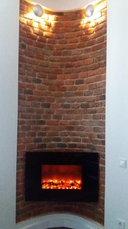 Apartment With Fireplace Lviv Luaran gambar